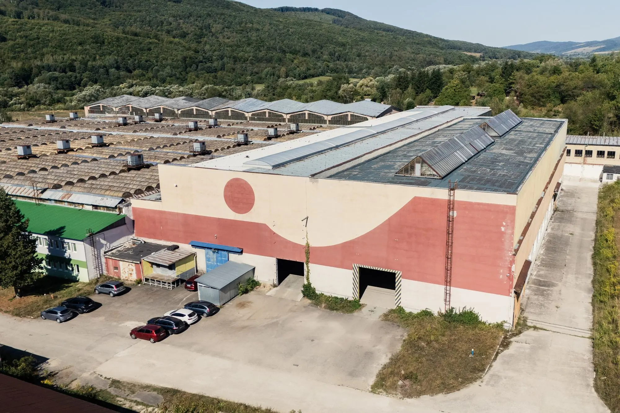 Produktionshalle Karpat Steel in Medzilaborce